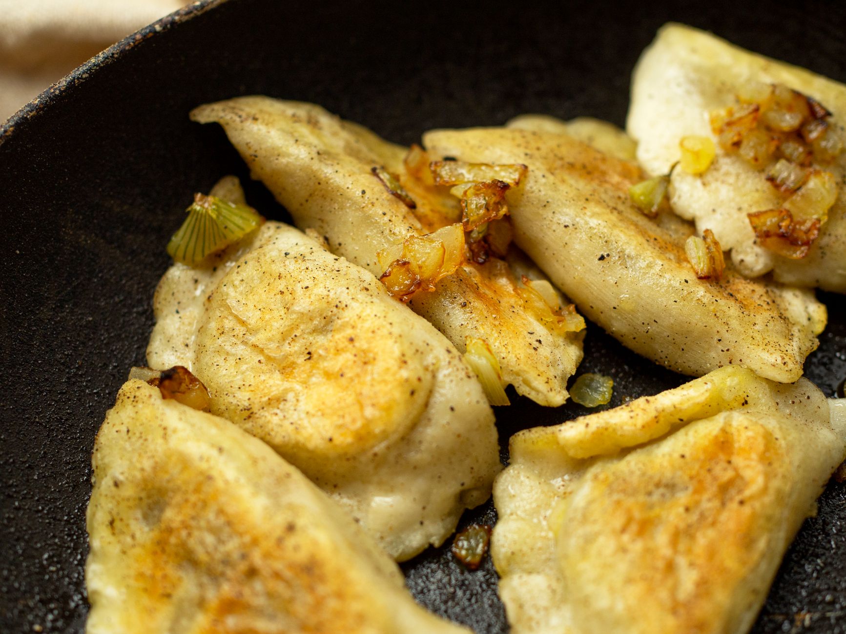 Sheet Pan Sausage & Pierogi with Caramelized Cabbage