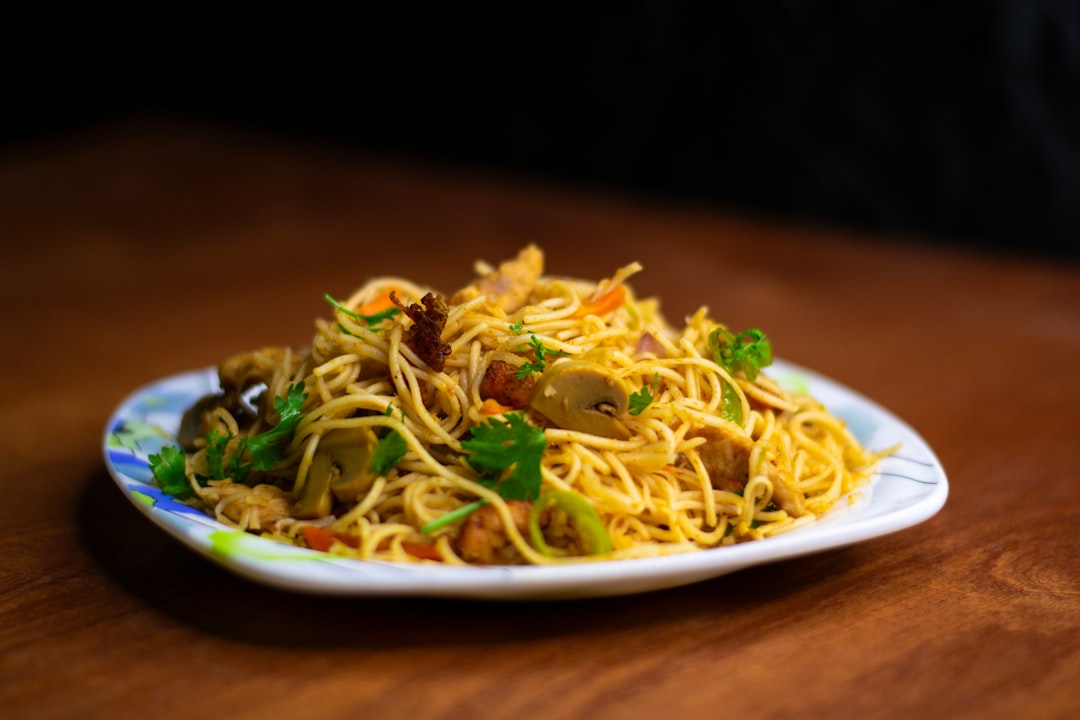 20-Min Chili-Soy Chicken Lo Mein