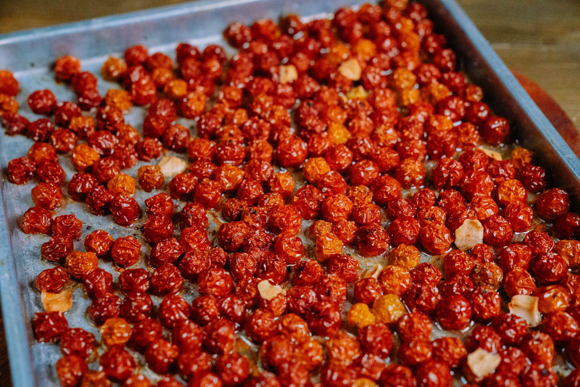 Sheet Pan Roasted Cherry Tomatoes