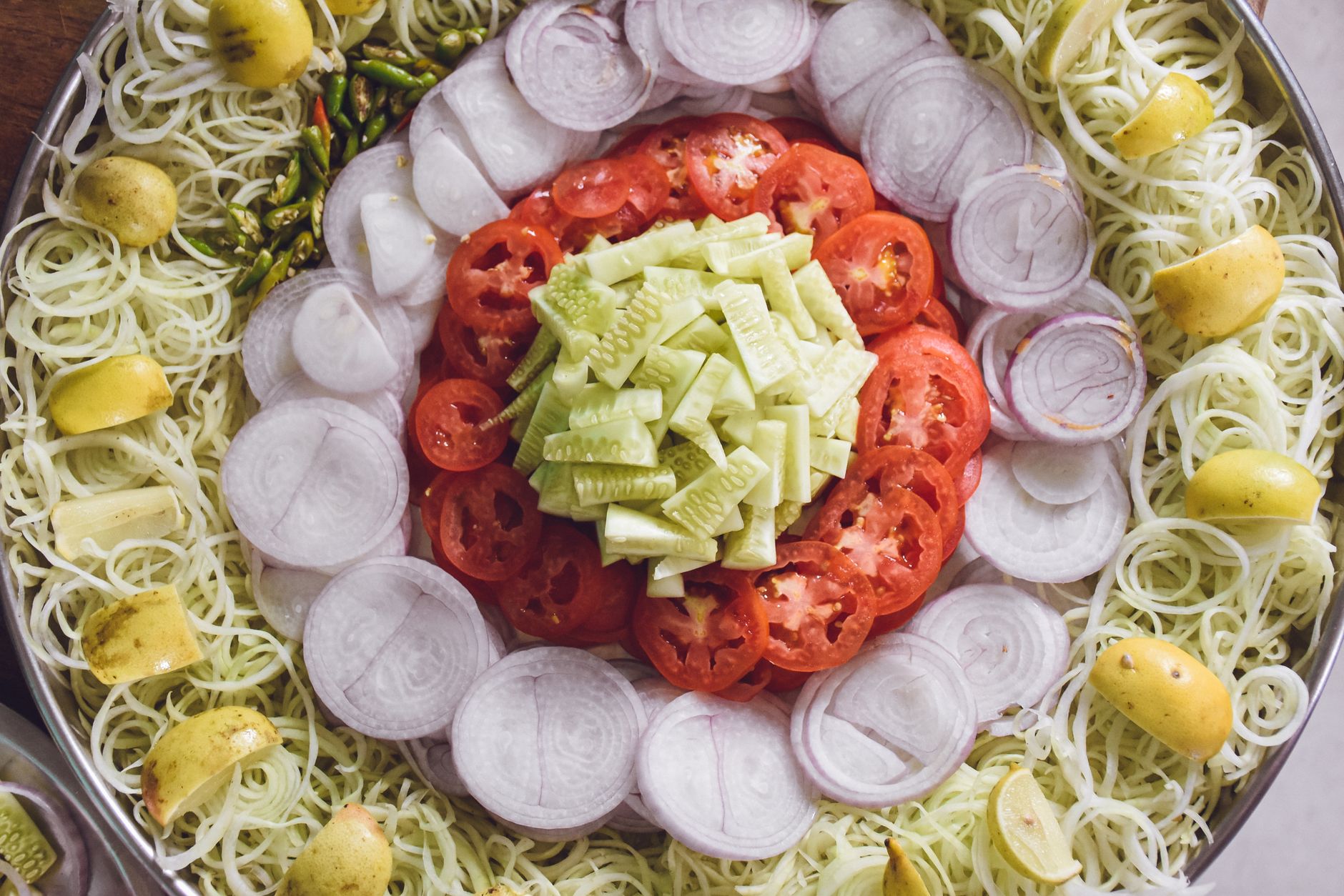 5-Min Cucumber Tomato Salad