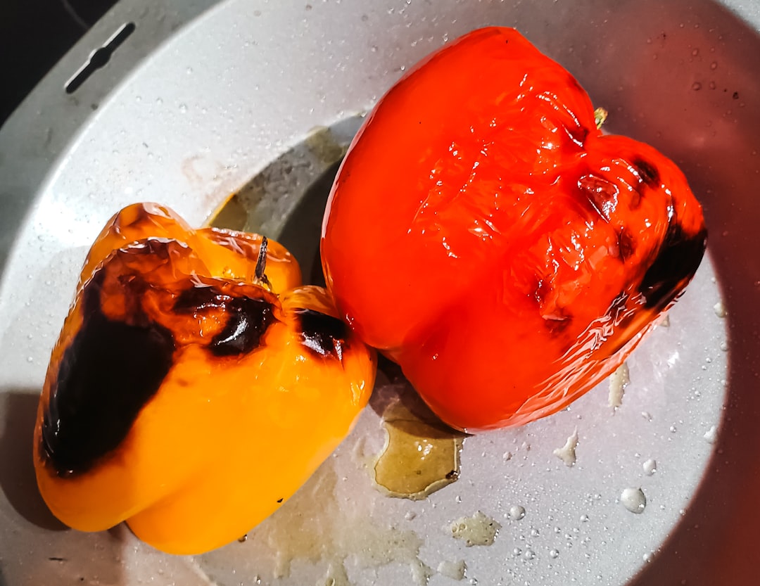 Garlicky Skillet Bell Peppers