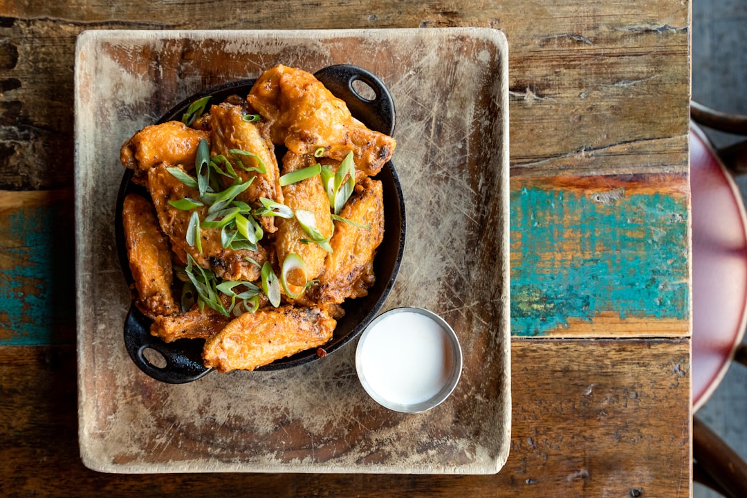Hot Buffalo Chicken Wings with Ranch