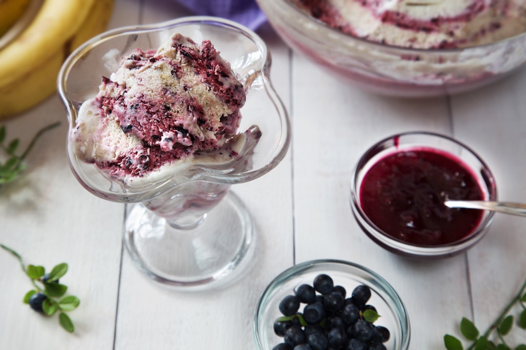 5-Minute Mixed Berry Nice Cream
