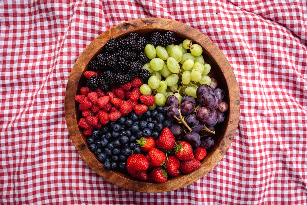 Fresh Berry Salad with Mint