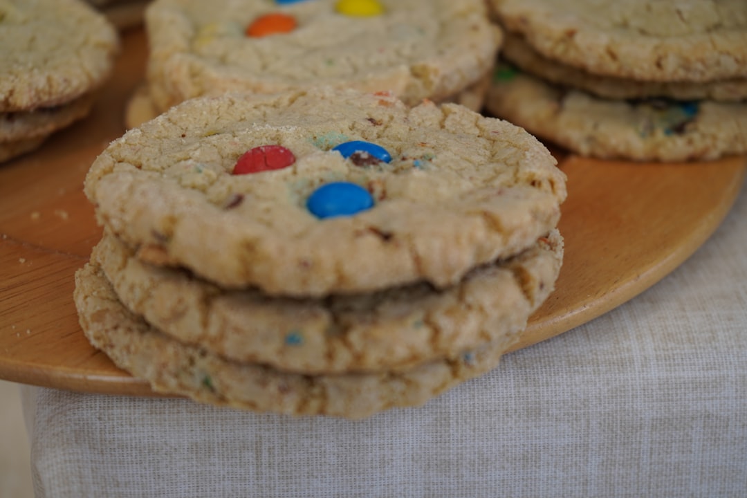 20-Min M&M Butter Cookies