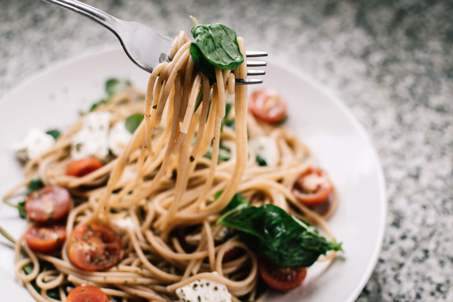 Creamy Tomato Spinach Pasta