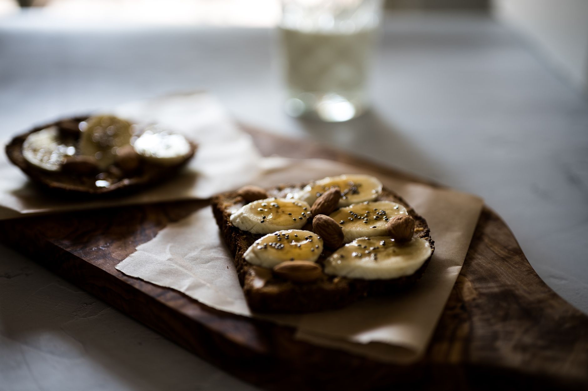 Tahini Honey Toast