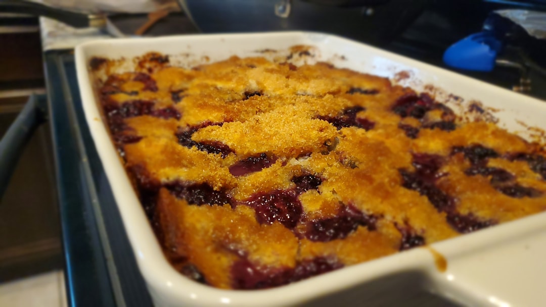 20-Min Cherry Cobbler