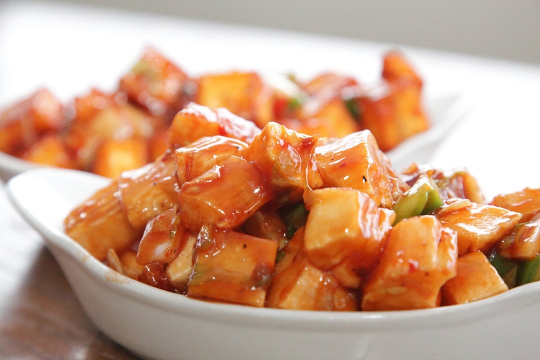 Sweet Chili Tofu Bake