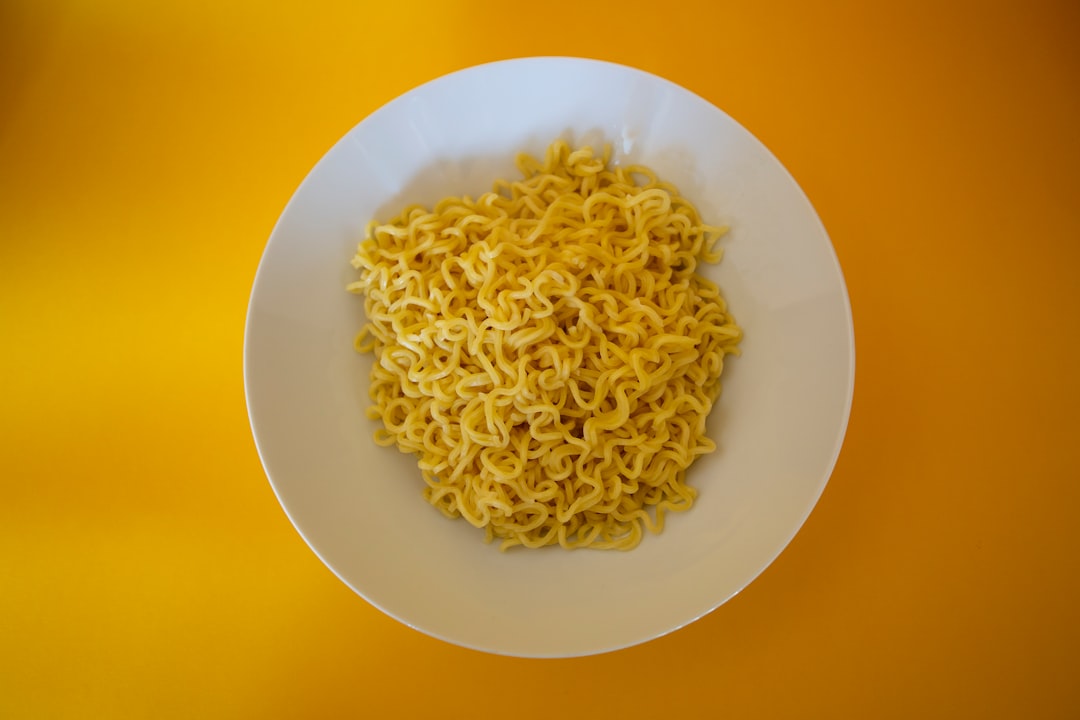 Buttery Garlic Egg Noodles