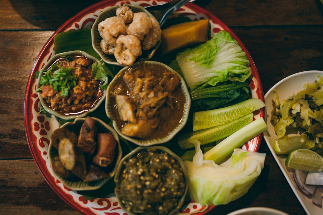 Sai Oua Platter — Northern Thai Herb Sausage Feast