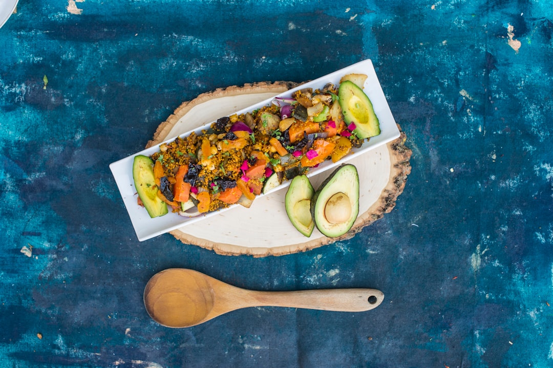 Chunky Avocado Salad with Lime & Cilantro