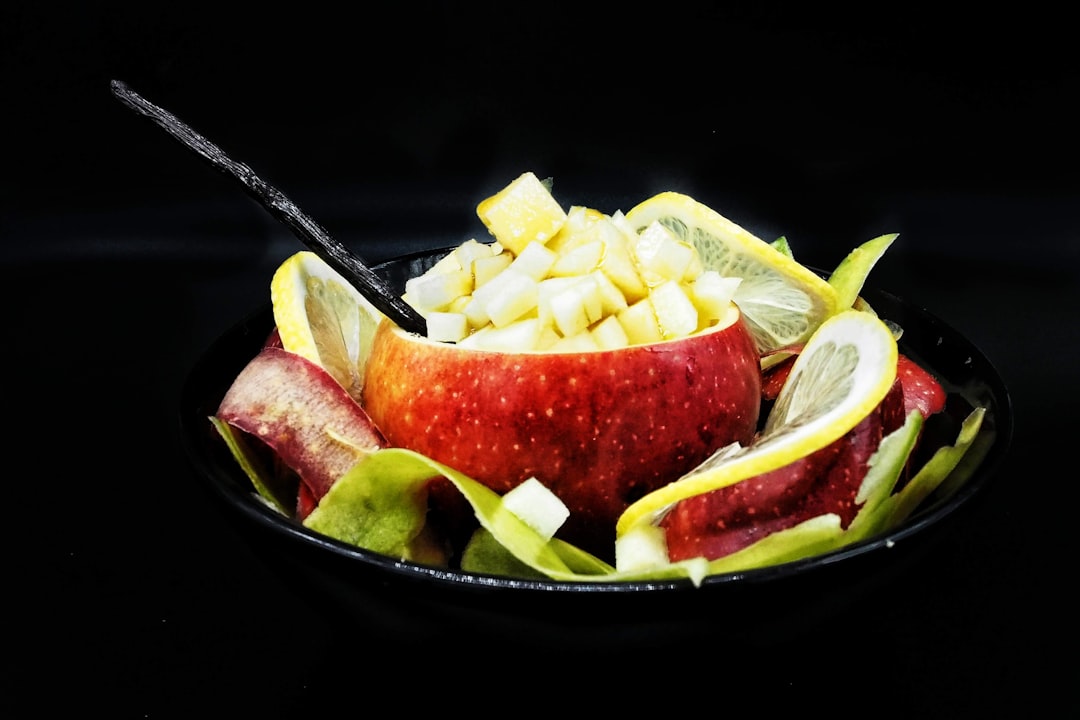 Winter Fruit Salad with Pomegranate & Honey