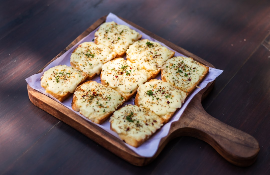 Garlic Butter Melty Grilled Cheese