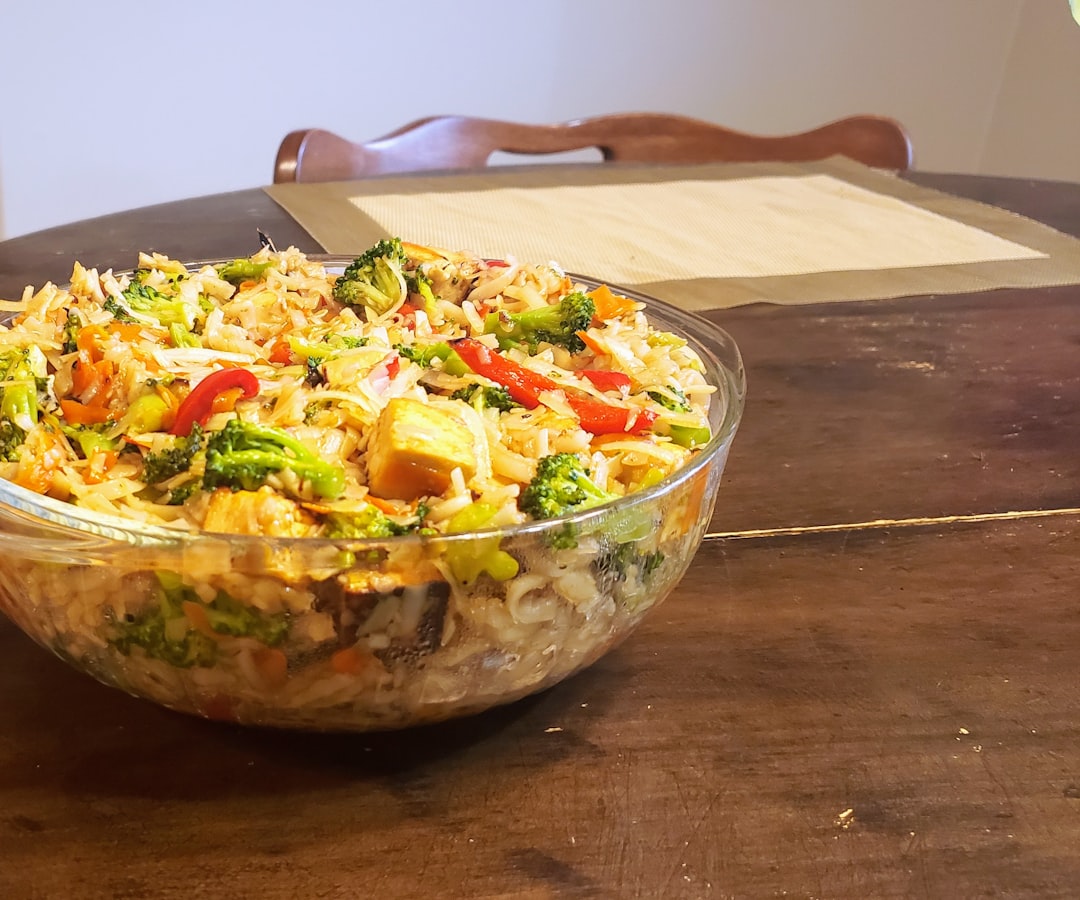 10-Min Sesame Veggie Fried Rice