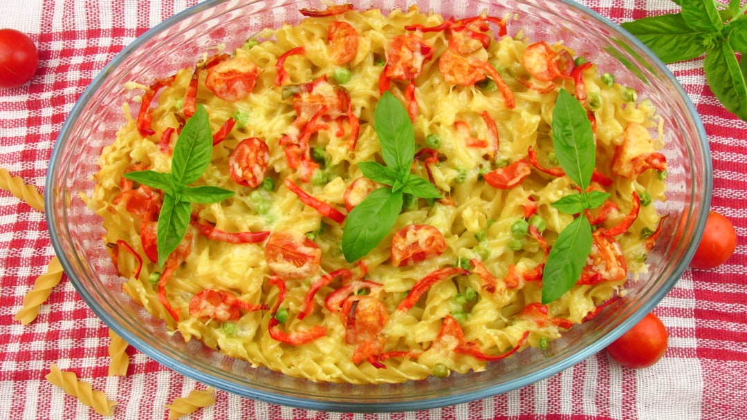 Pepperoni Pasta Bake