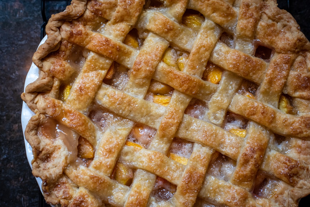 3-Ingredient Peach Pie