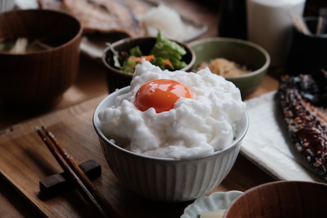 Soy Egg & Avocado Rice Bowl