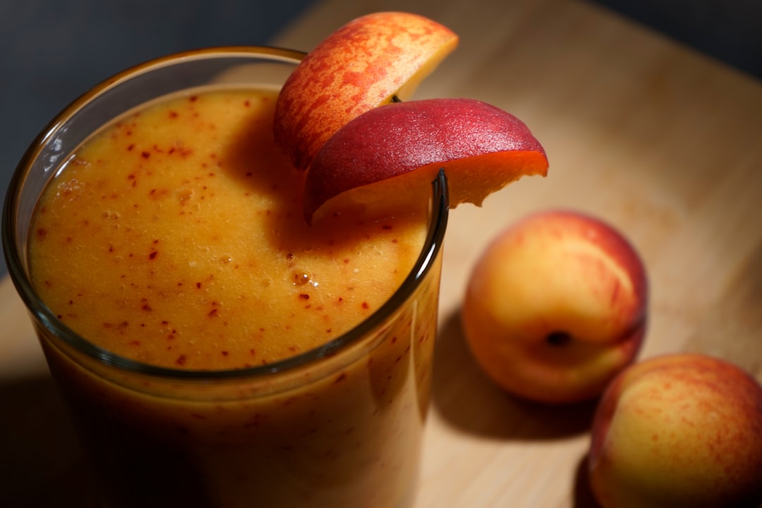 5-Min Peach & Banana Smoothie