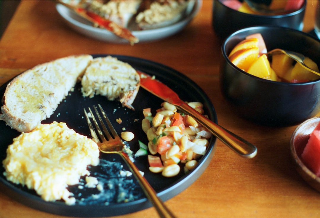 Salsa Scrambled Eggs with Cheese & Toast
