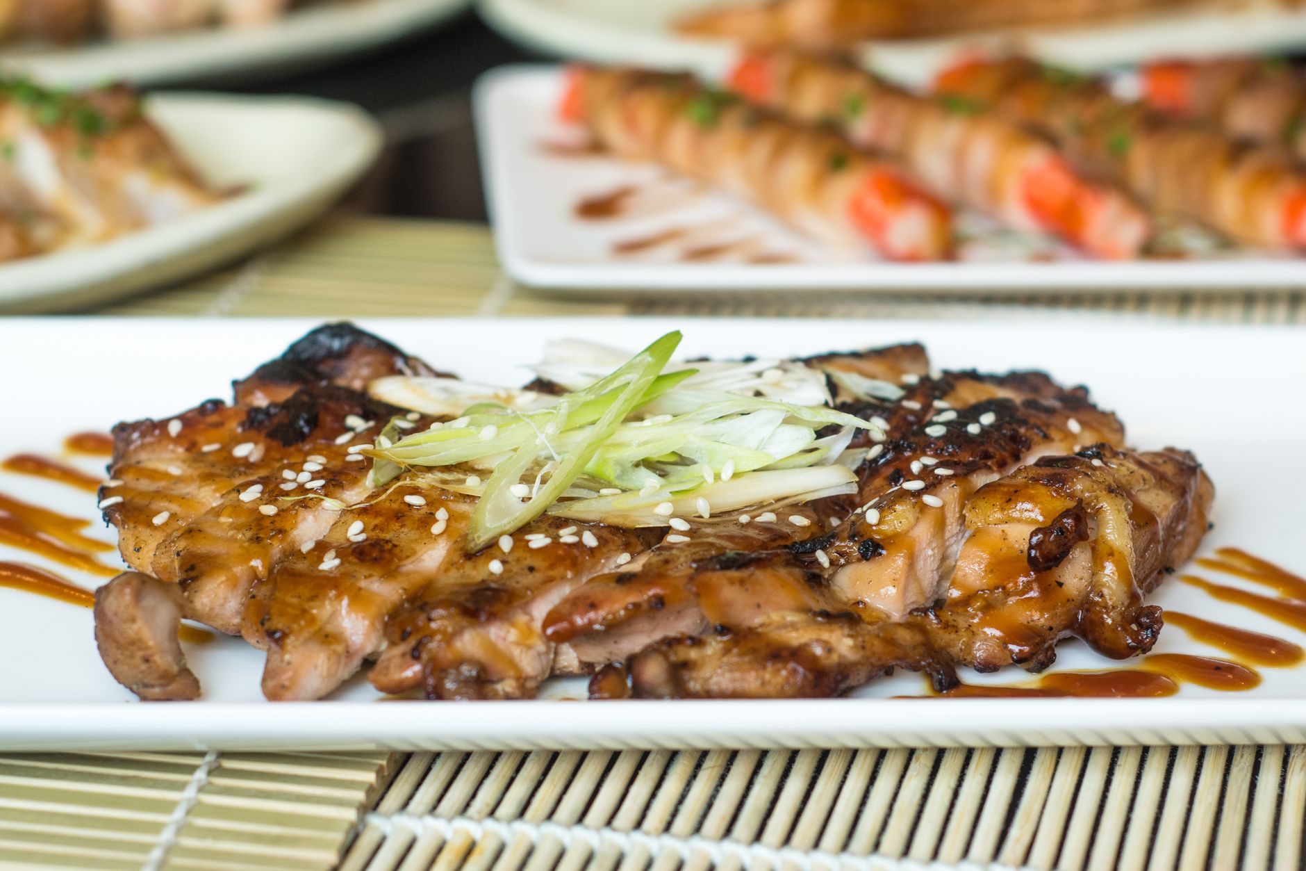 Teriyaki Chicken & Bacon Asparagus