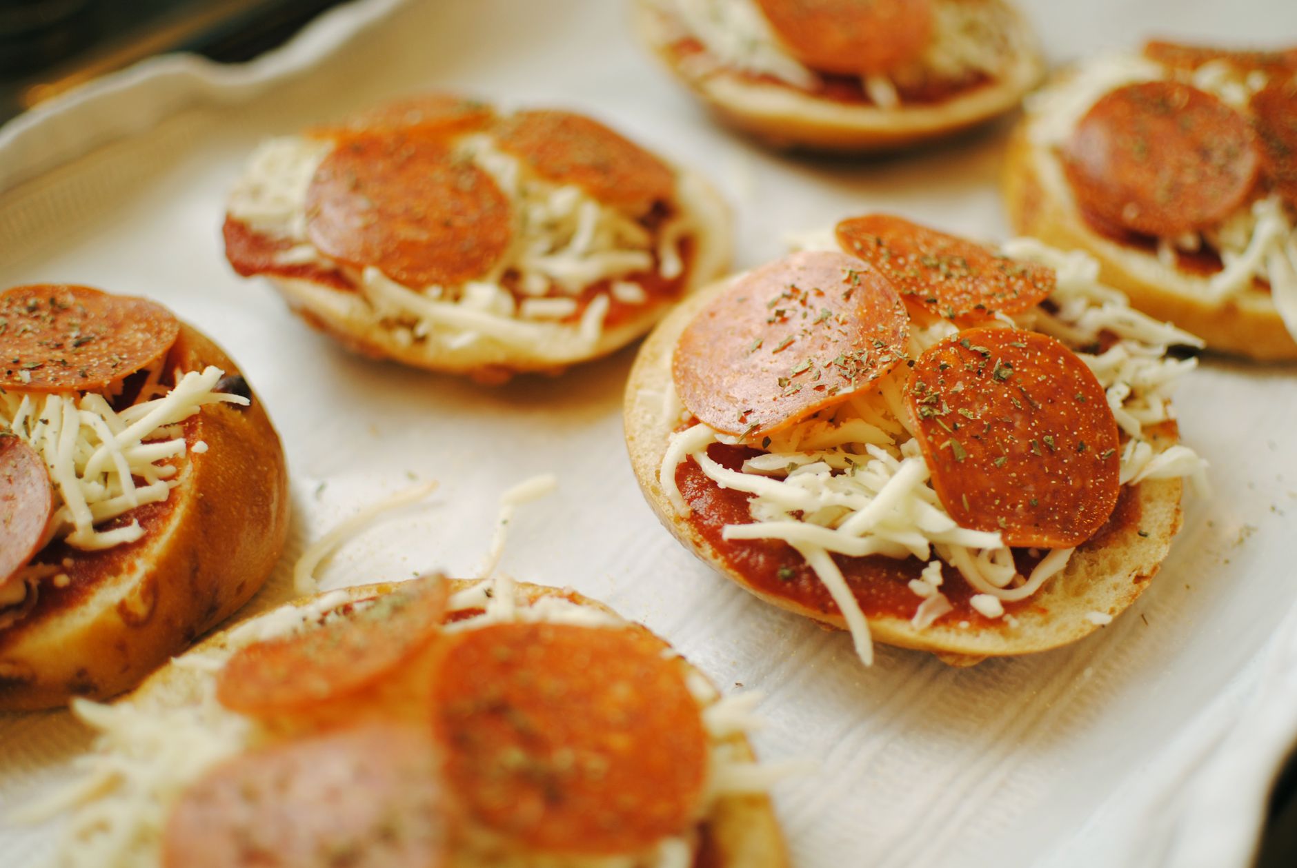 Pepperoni Mozzarella Sliders