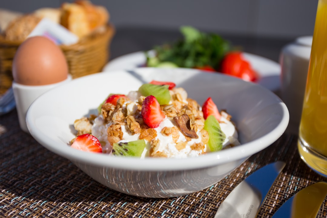 Whipped Cottage Cheese Bowl with Berries & Almonds