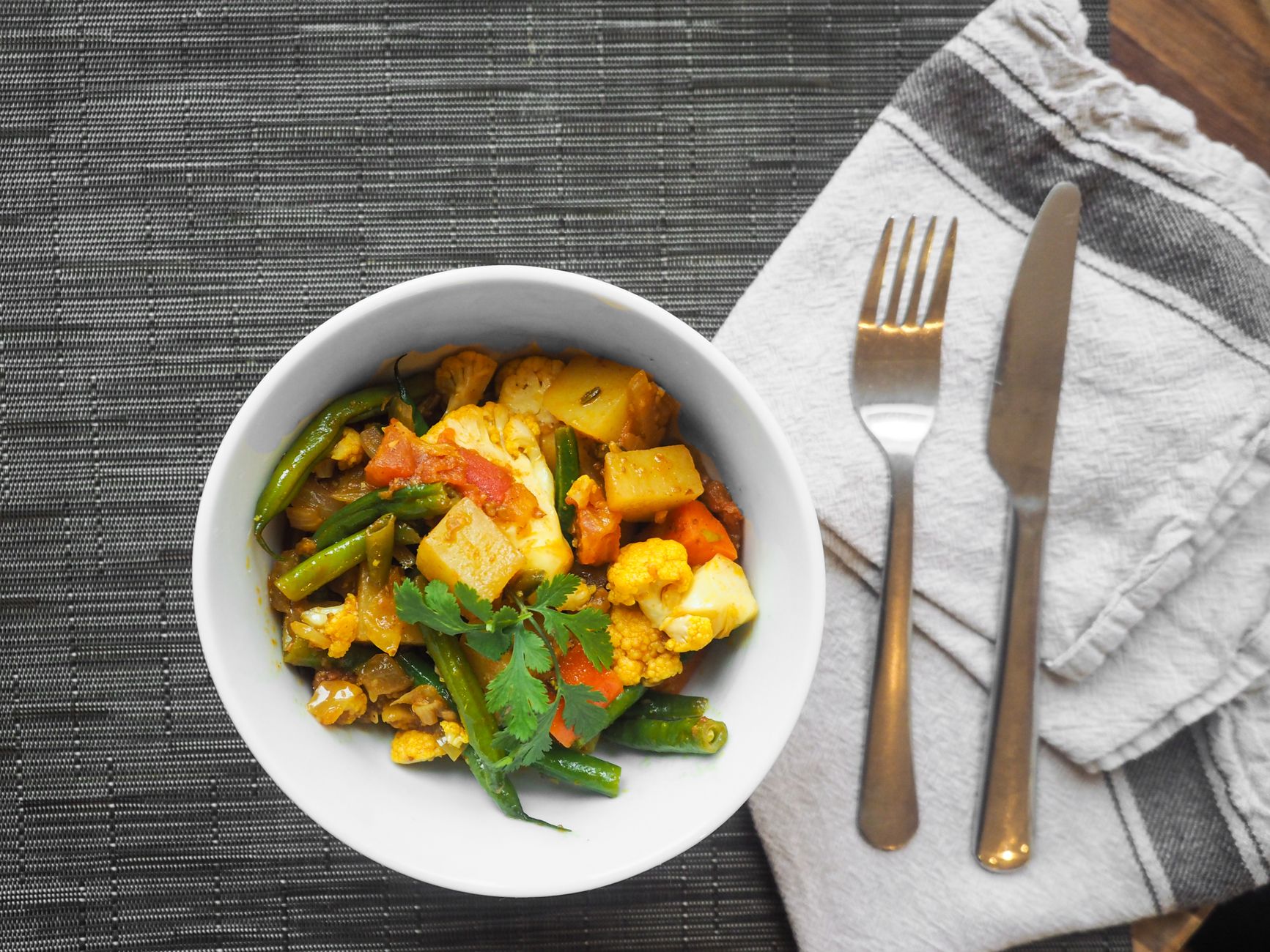 Crispy Turmeric Potatoes