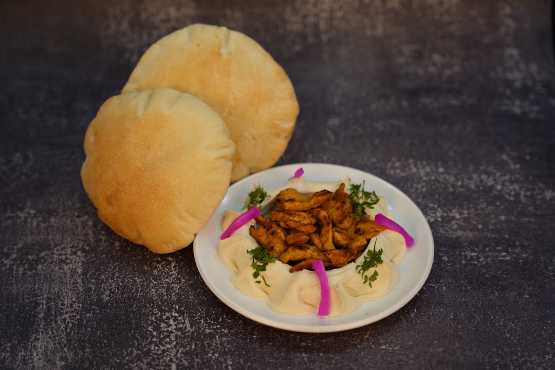 Za'atar Tahini Chicken with Warm Pita