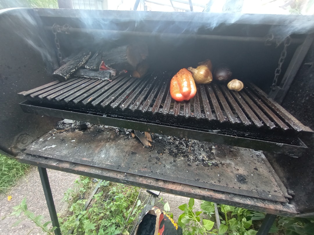 Charred Grilled Peppers & Onions