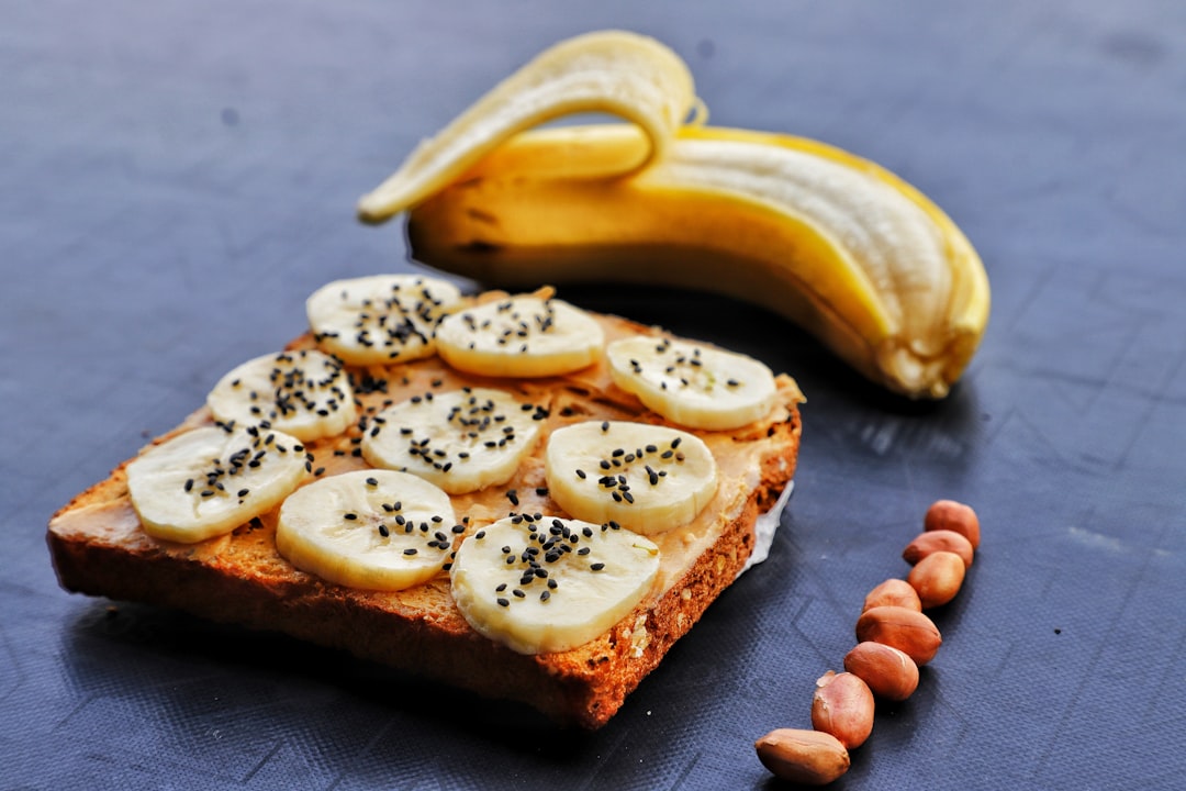 Peanut Butter Banana Toast with Honey