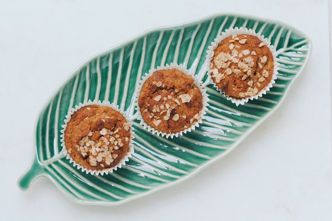 4-Ingredient Banana Oat Muffins