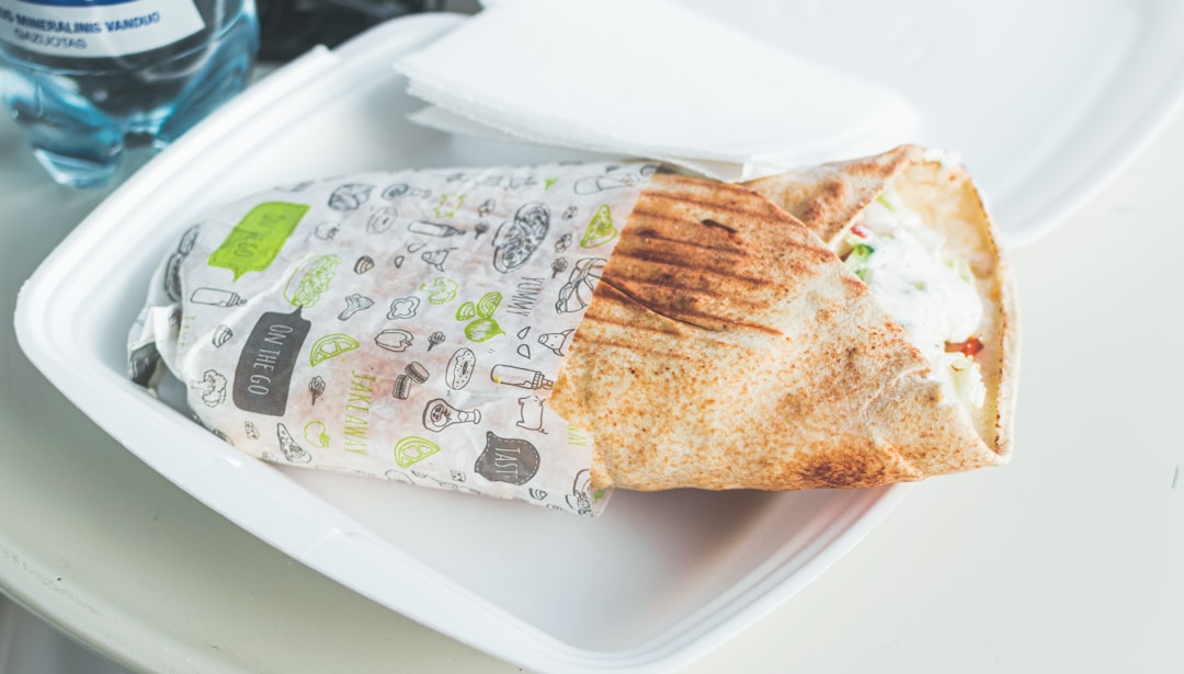 5-Min Greek Pita Wrap