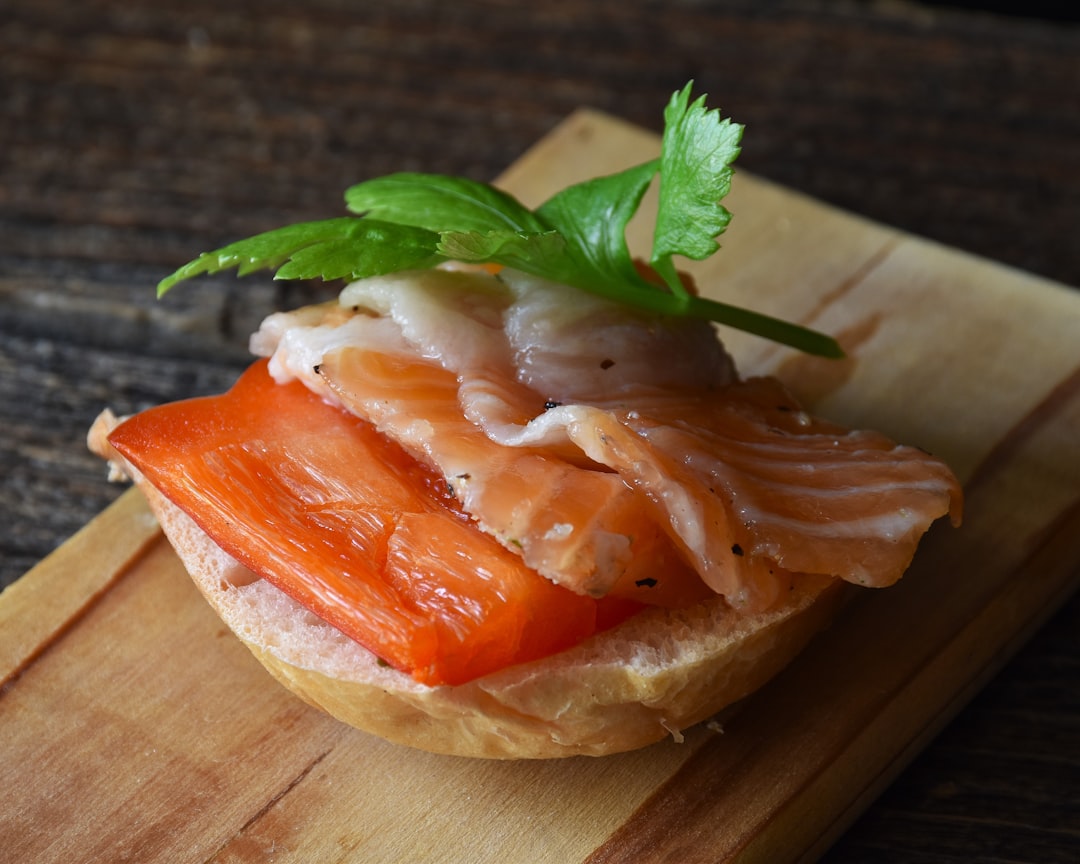 Smoked Salmon & Cream Cheese Muffin