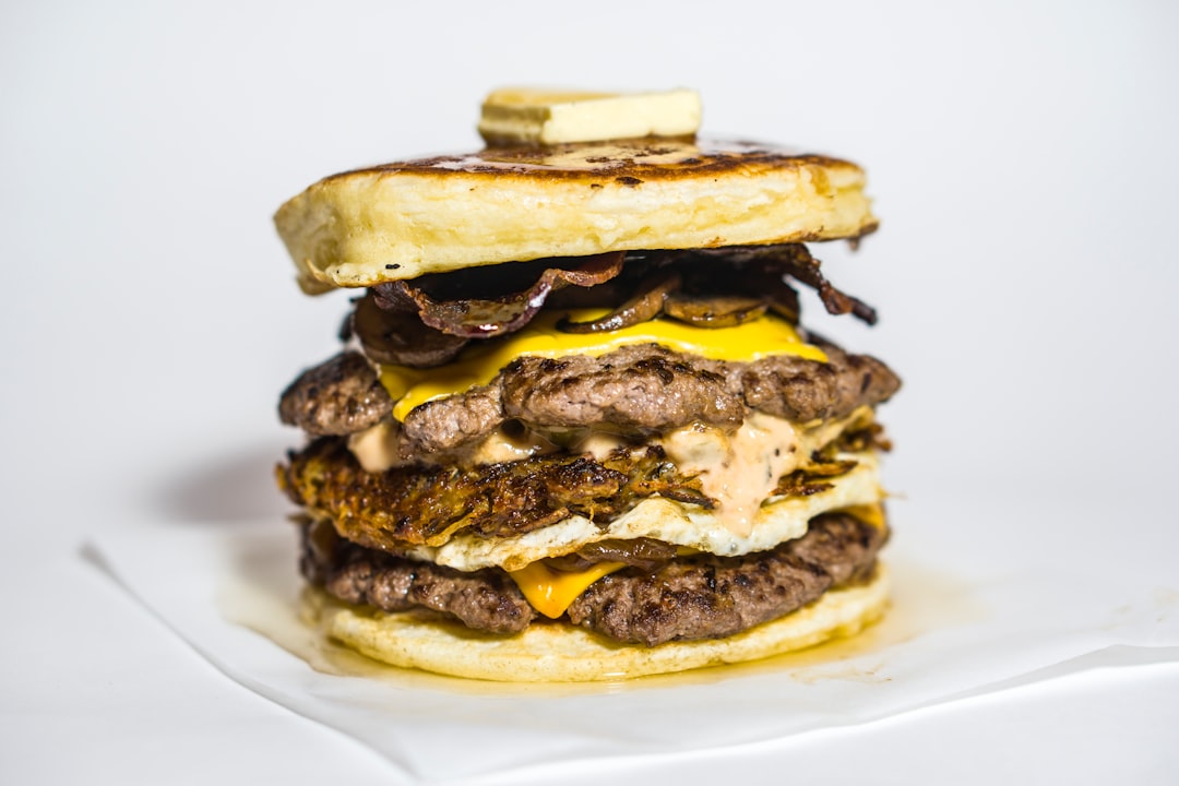 Pancake Sausage Breakfast Sandwich