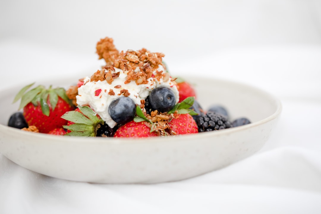 Whipped Cottage Cheese Bowl with Berries & Honey