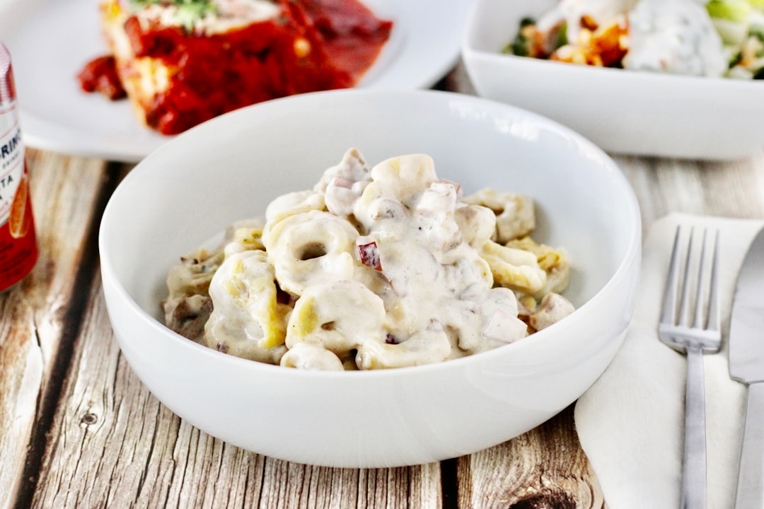 Creamy Mushroom Tortellini Skillet