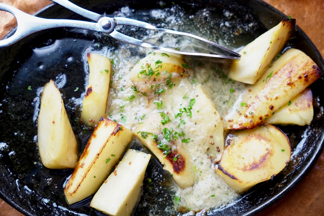 Honey Glazed Parsnips