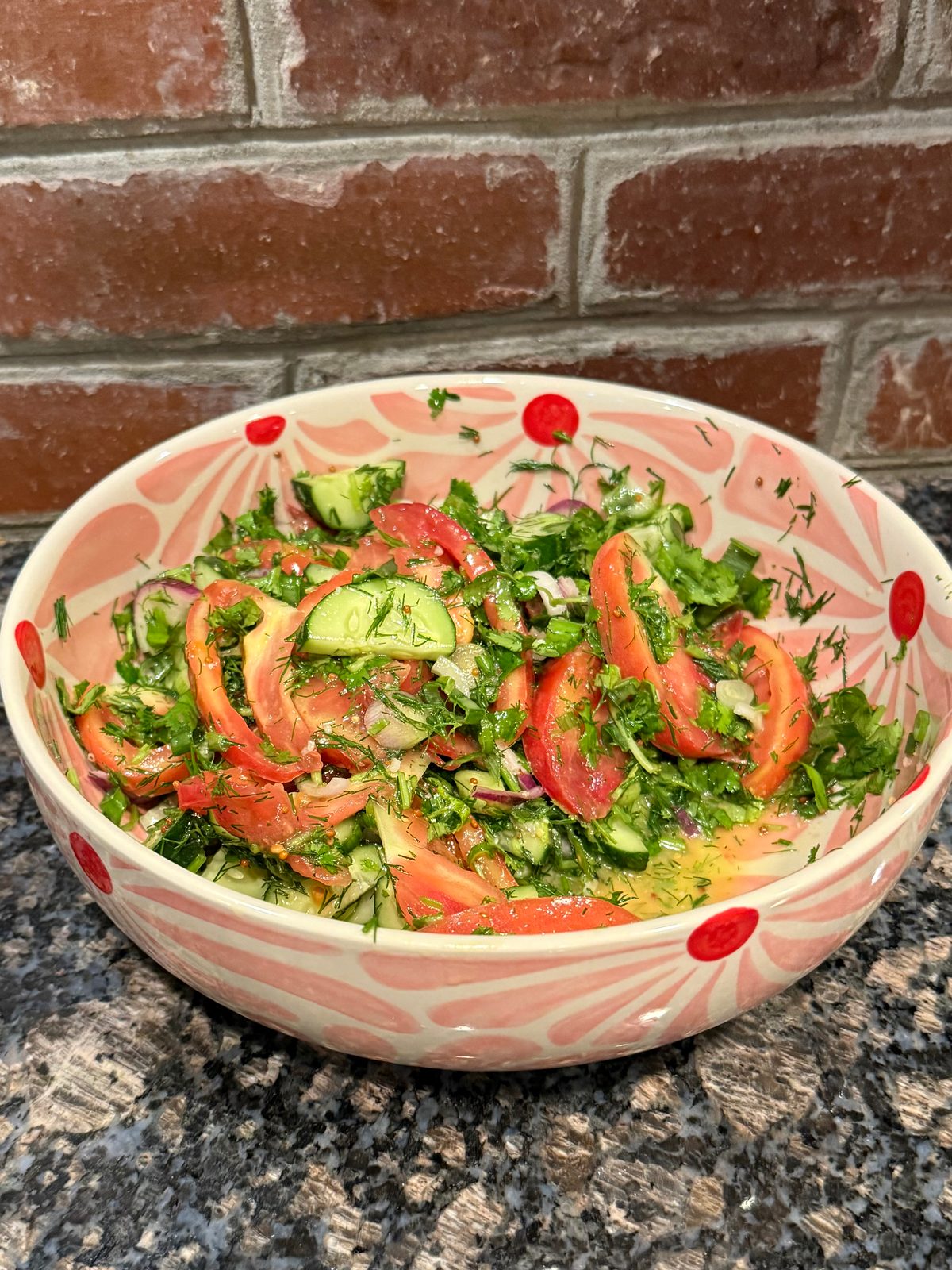 Fresh Vegetable Salad