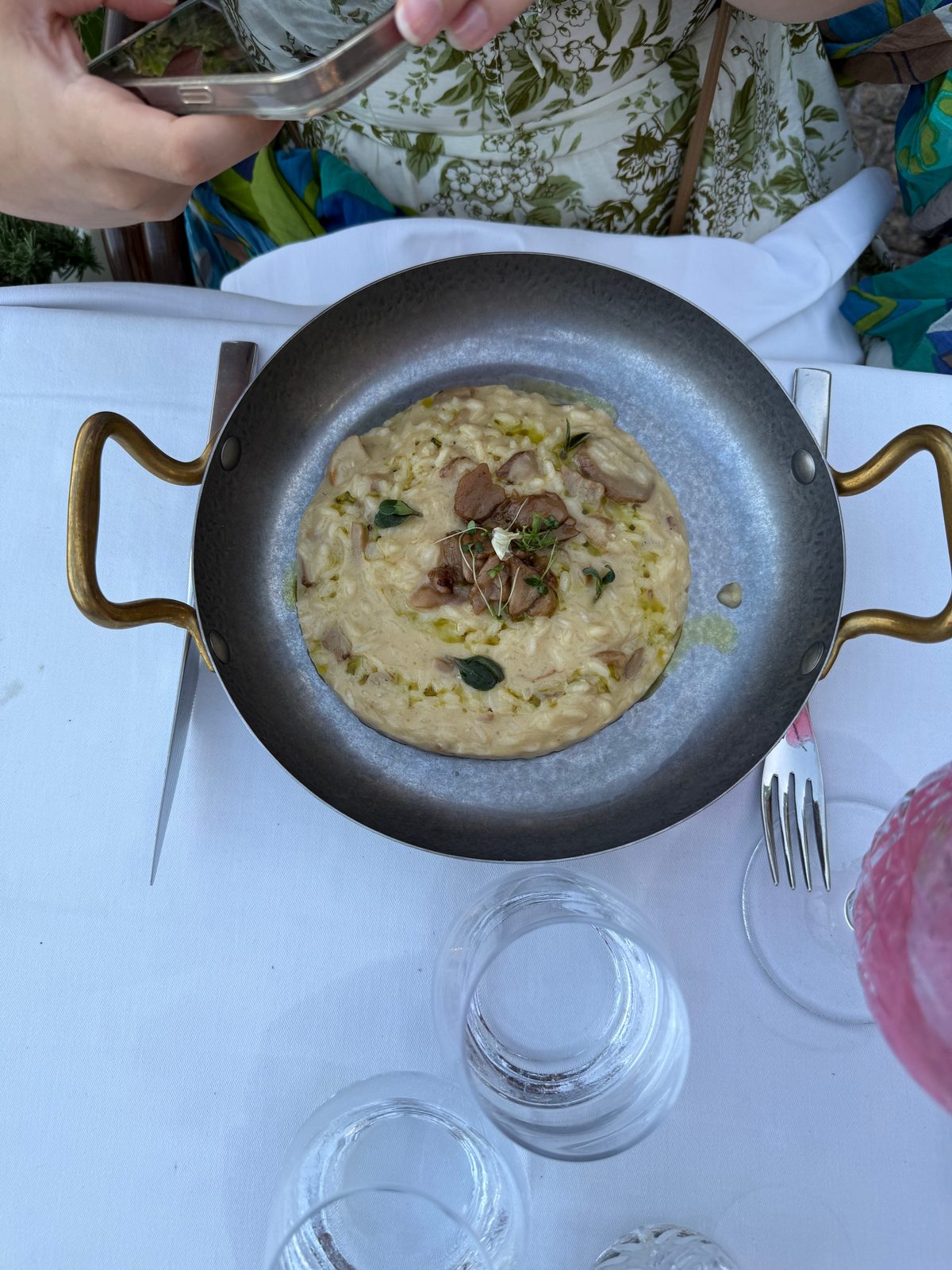 Mushroom Risotto with Sage