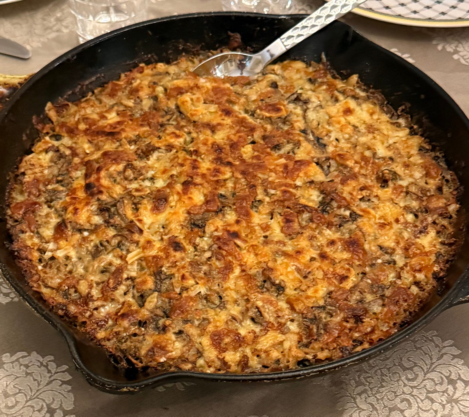 Potato and Mushroom Gratin