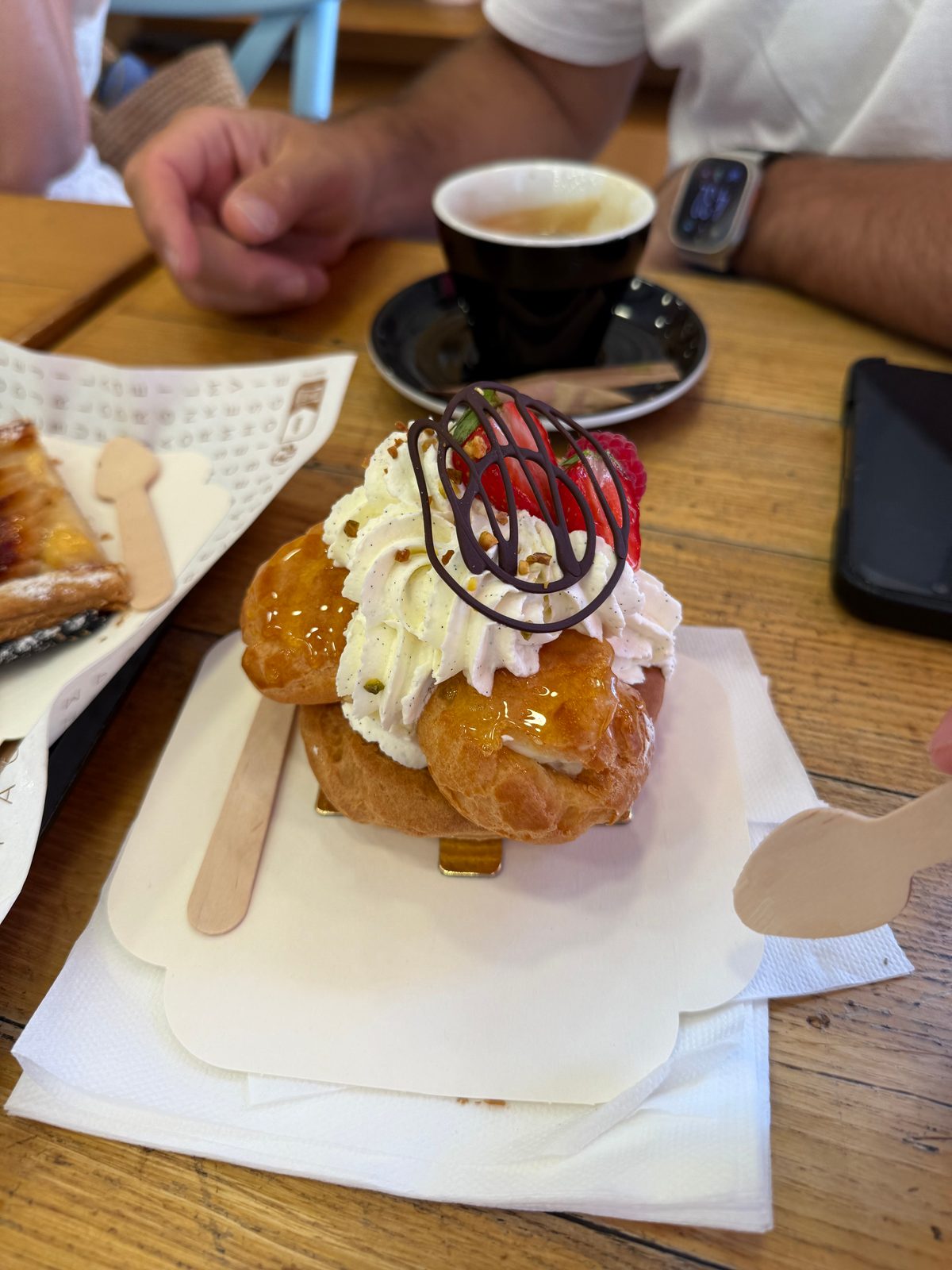 Strawberry Cream Croissant