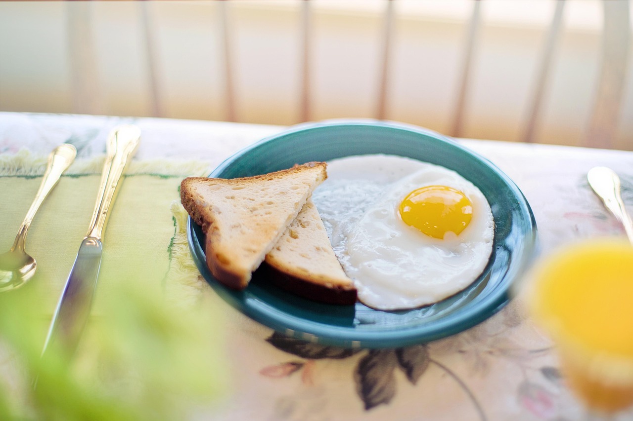 Fried Egg with Toast