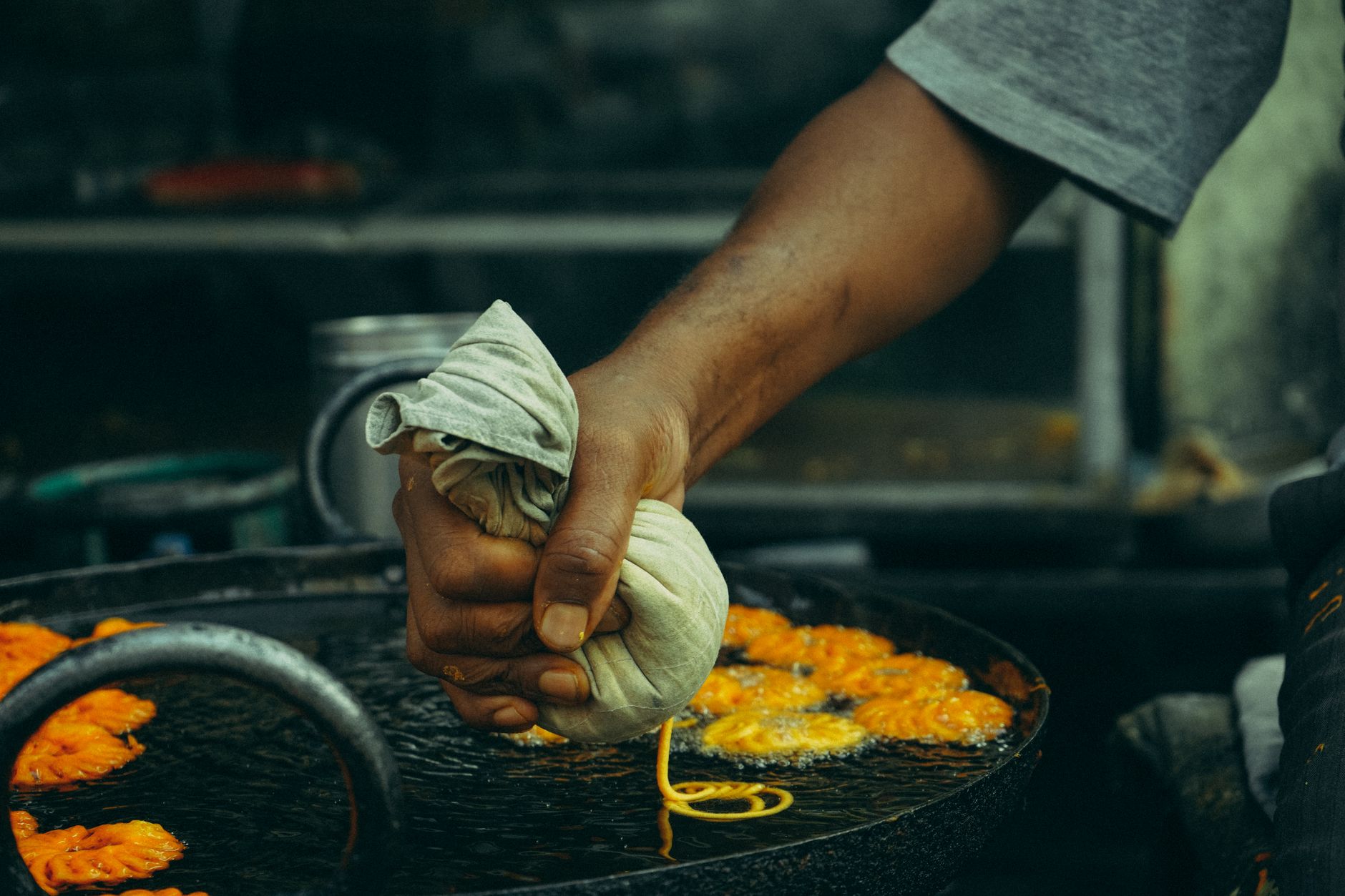 15-Min Crispy Jalebi with Orange Syrup