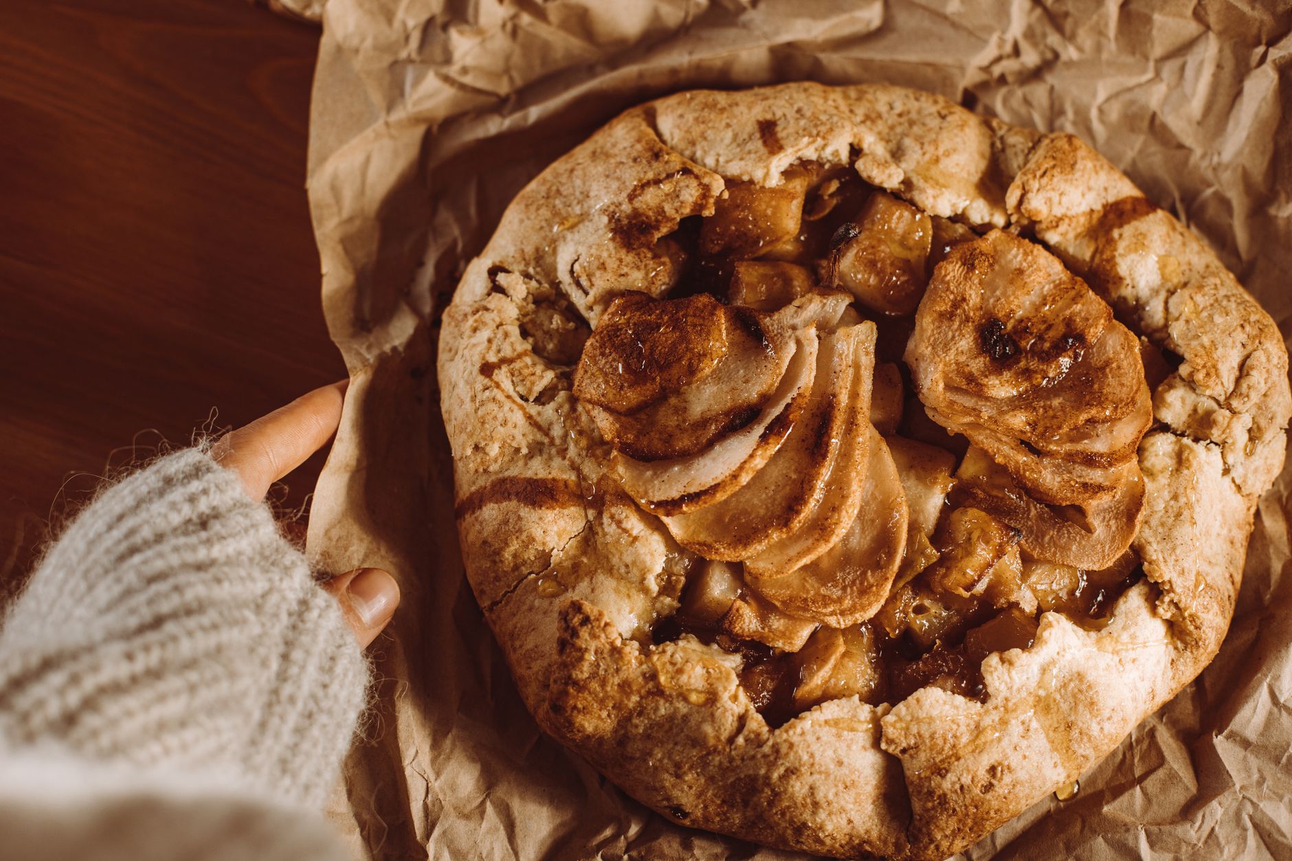 French Apple Galette