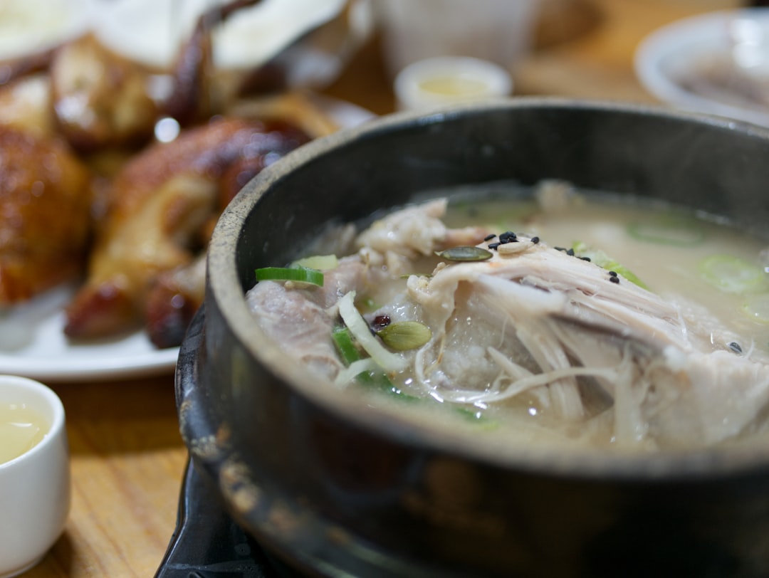 Korean Chicken Soup (Dakgomtang)