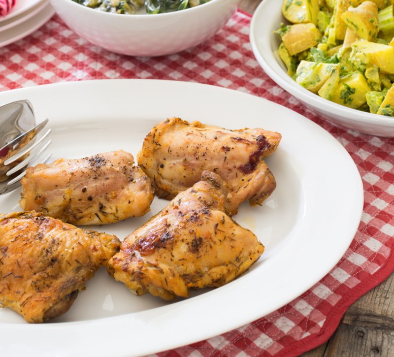 Spicy Oven-Baked Chicken