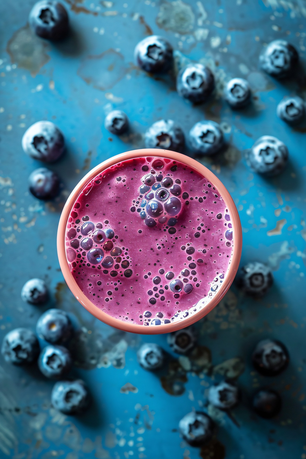 Blueberry Berry Protein Shake