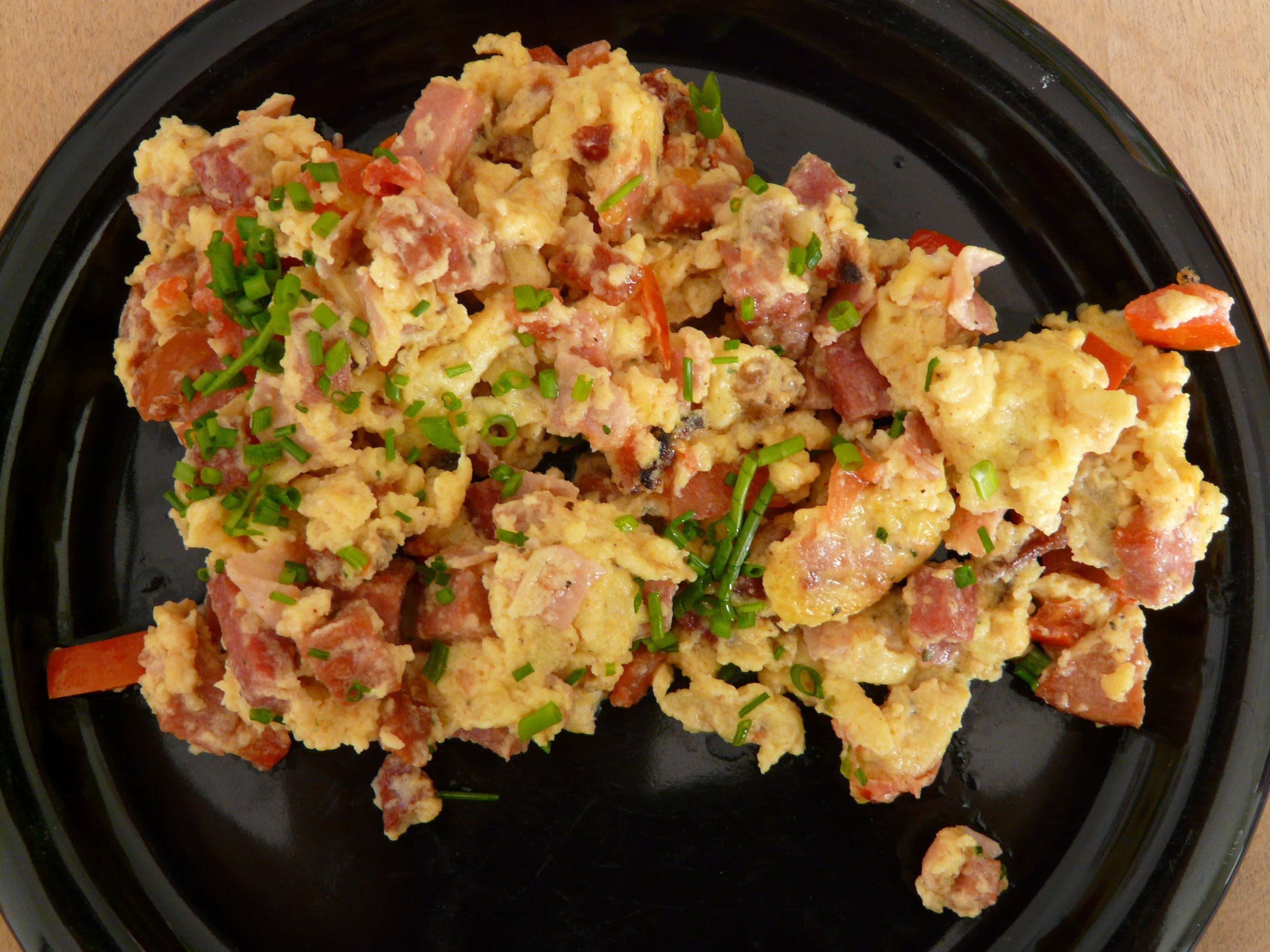 Smoked Salmon Scrambled Eggs