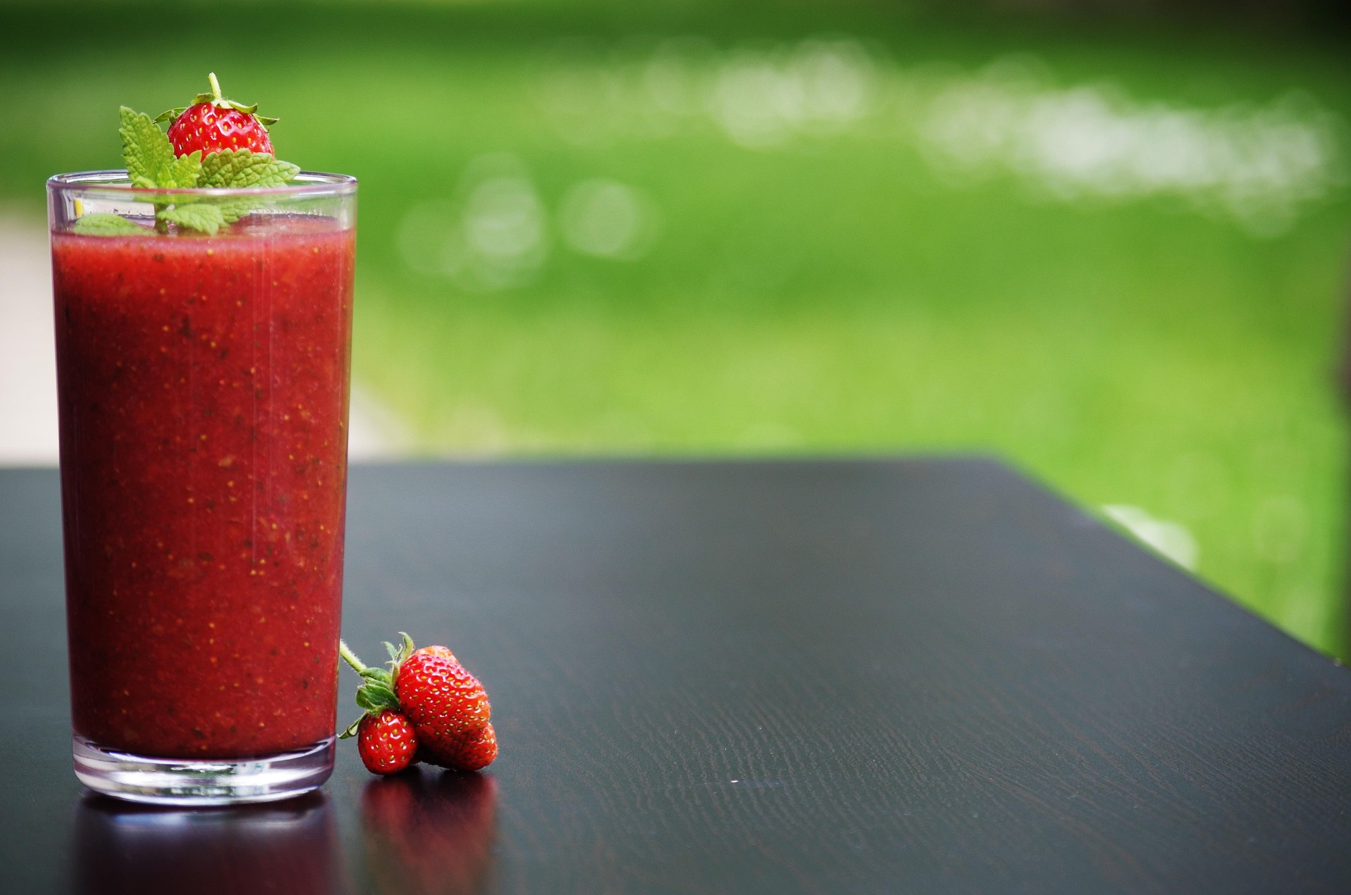 Strawberry Coconut Tropical Smoothie